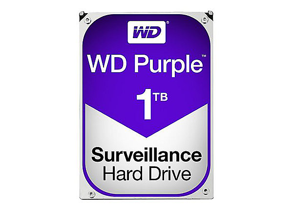 WD10PURZ | WD PURPLE 1TB 5400RPM SATA 6Gb/s 64MB Cache 3.5-inch Internal Surveillance Hard Drive