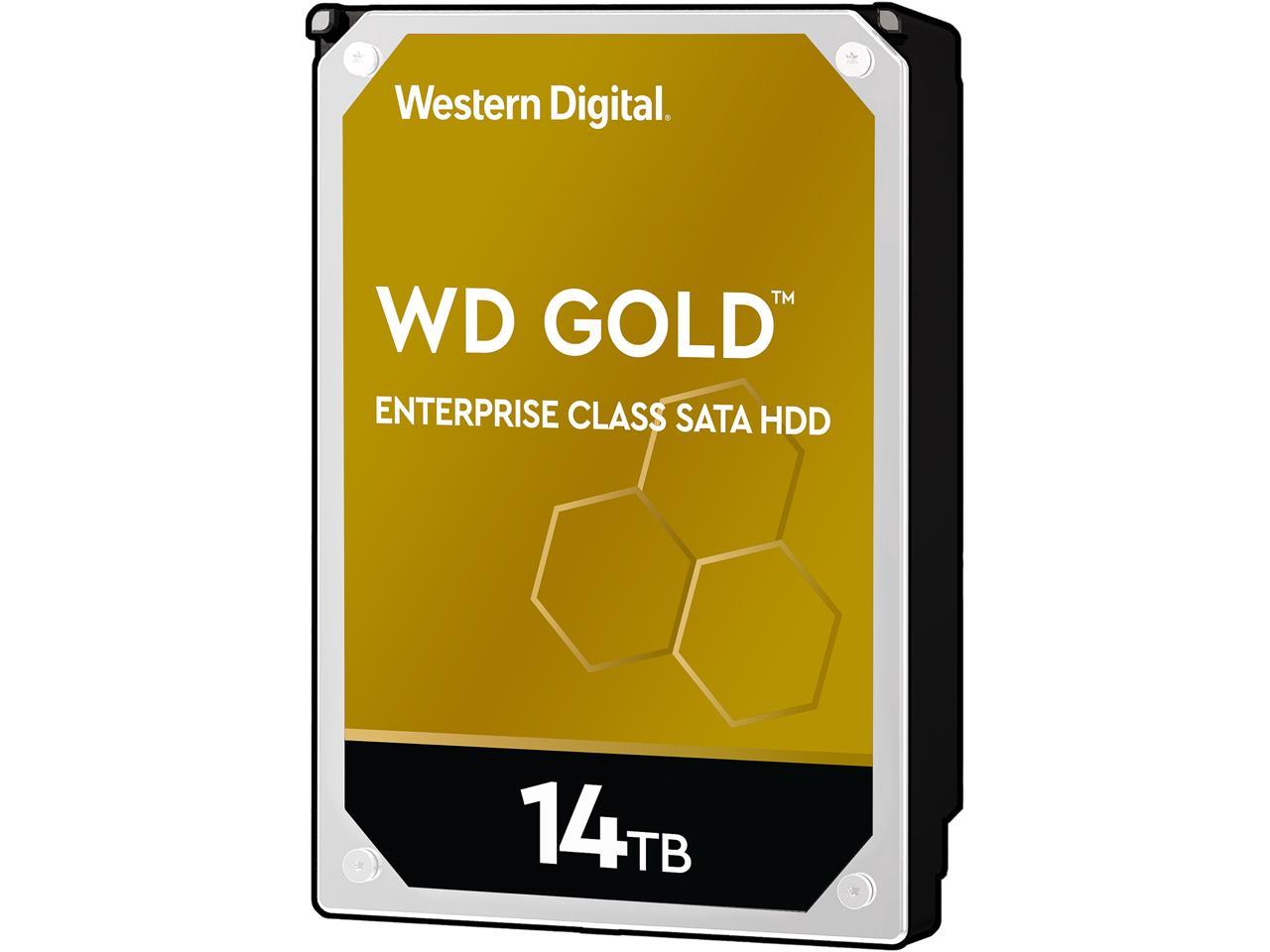 WD141KRYZ | WD Gold 14TB 7200RPM SATA 6Gb/s 512MB Cache 3.5-inch Internal Enterprise Class Hard Drive