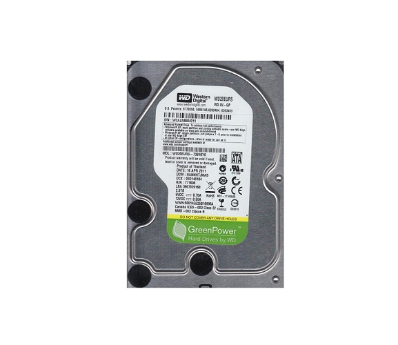 WD20EURS-98SPKY0 | Western Digital IntelliPower AV-GP 2TB 5400RPM SATA 3Gb/s 64MB Cache 3.5-inch Hard Drive