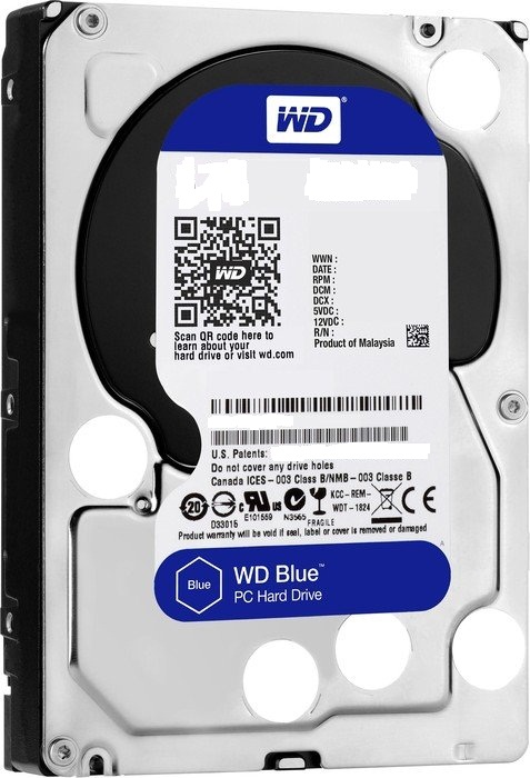 WD20EZRZ | WD Blue 2TB 5400RPM SATA 6Gb/s 64MB Cache 3.5-inch Internal Desktop Hard Drive