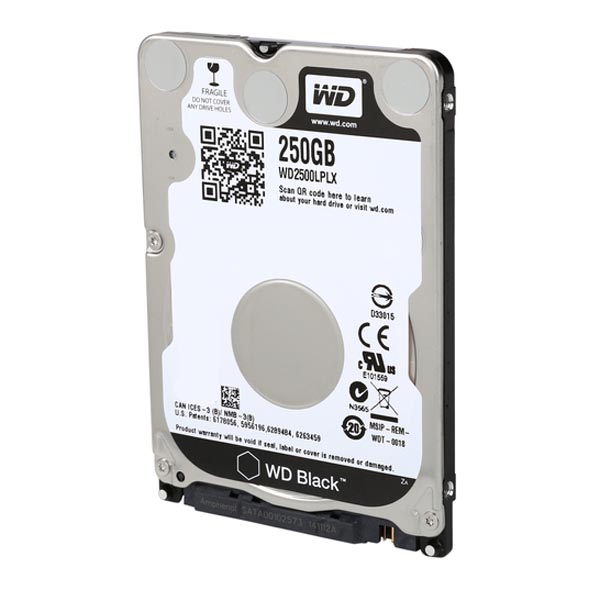 WD2500LPLX-00ZNTT0 | Western Digital Black 250GB 7200RPM SATA 6GB/s 32MB Cache 2.5-inch Hard Drive