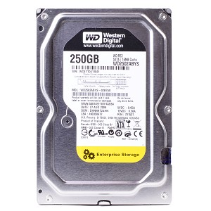 WD2502ABYS | WD RE3 250GB 7200RPM SATA 3Gb/s 16MB Cache 3.5-inch Enterprise Hard Drive