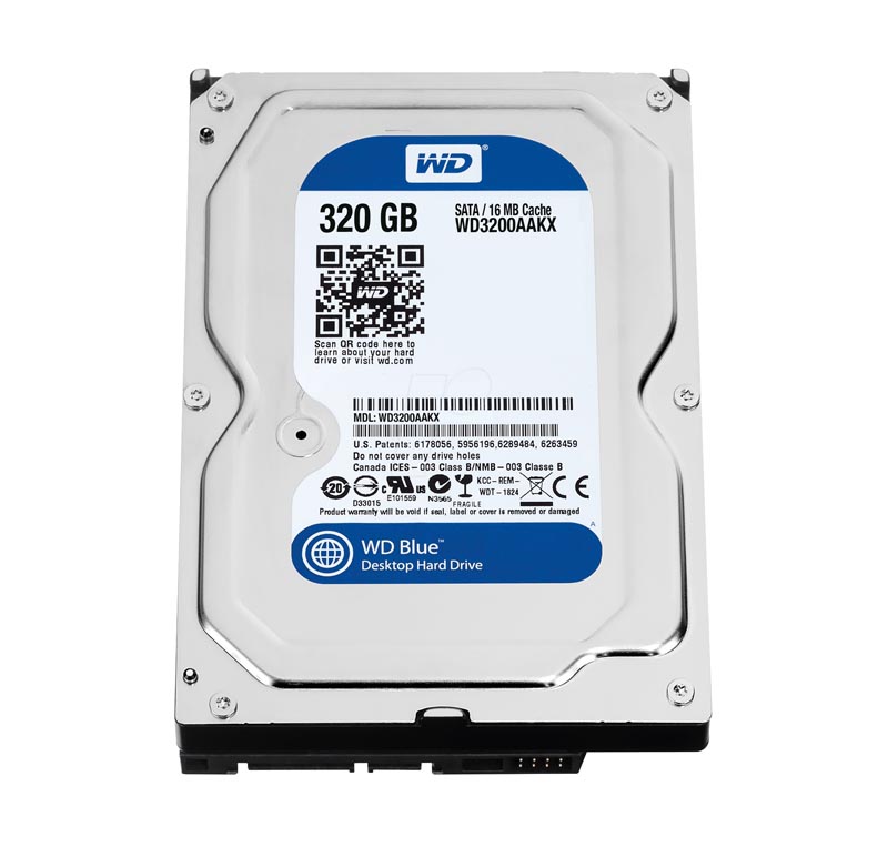 WD3200AAKX-603CA0 | Western Digital Caviar Blue 320GB 7200RPM SATA 6GB/s 16MB Cache 3.5-inch Hard Drive