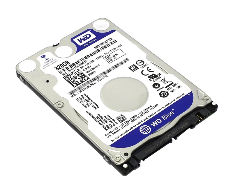 WD3200LPVX-08V0TT5 | Western Digital Blue 320GB 5400RPM SATA 6GB/s 8MB Cache 2.5-inch Hard Drive WD3200LPVX-08V0TT5 | Western Digital Blue 320GB 5400RPM SATA 6GB/s 8MB Cache 2.5-inch Hard Drive