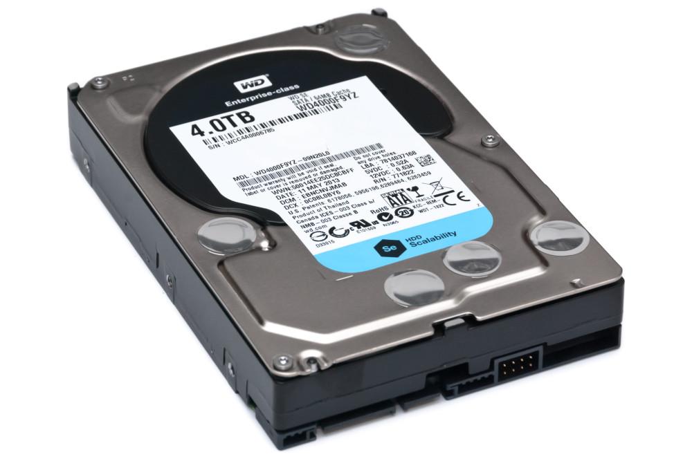 WD4000F9YZ | WD SE 4TB 7200RPM SATA 6Gb/s 64MB Cache 3.5-inch Hard Drive