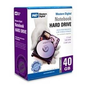 WD400VERTL | Western Digital Scorpio 40 GB 2.5 Internal Hard Drive - Retail - IDE Ultra ATA/100 (ATA-6) - 5400 rpm - 8 MB Buffer