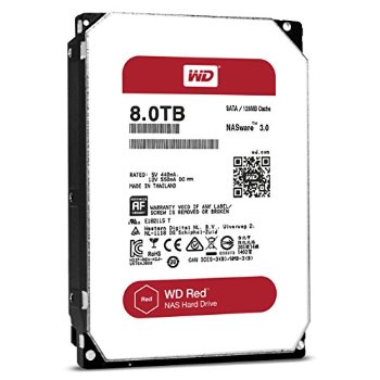WD80EFZX | WD RED 8TB 5400RPM SATA 6Gb/s 128MB Cache 3.5-inch Internal NAS Hard Drive