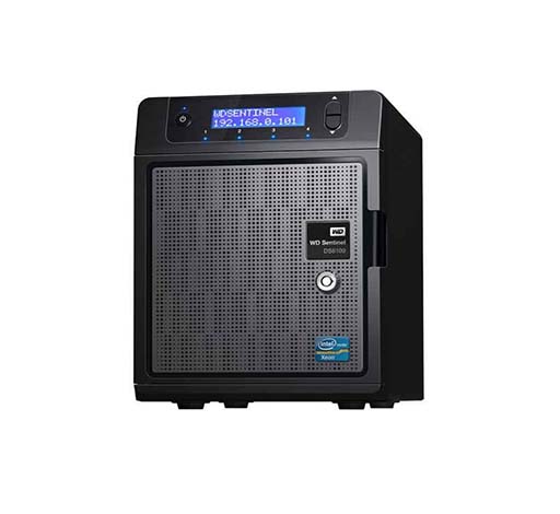 WDBWVL0080KBK-NESN | Western Digital Sentinel DS6100 8TB Ultra-Compact Storage Plus Server