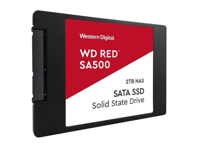WDS200T1R0A | WD RED SA500 NAS 3D NAND 2TB SATA 6Gb/s 2.5-inch Internal Solid State Drive
