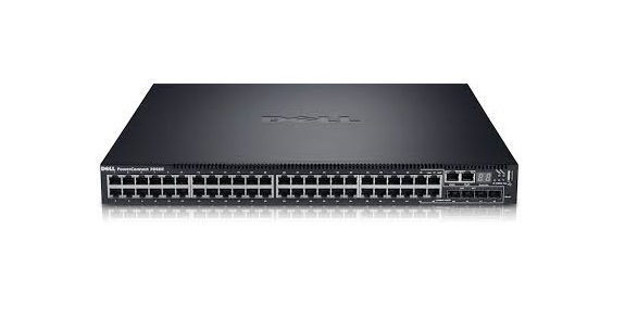 WN92N | Dell PowerConnect 7048P 48-Ports 4x SFP Port L3 Managed PoE Gigabit Switch