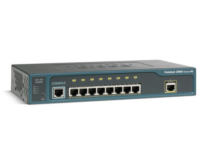 WS-C2960PD-8TT-L | Cisco Catalyst 2960PD-8TT-L Ethernet Switch with PoE 8 10/100 + 1 1000BT LAN Base