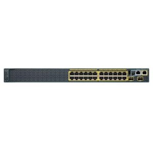 WS-C2960S-24TS-S | Cisco Catalyst 2960S-24TS-S Switch Managed 24 X 10/100/1000 + 2 X SFP Rack-mountable LAN Lite