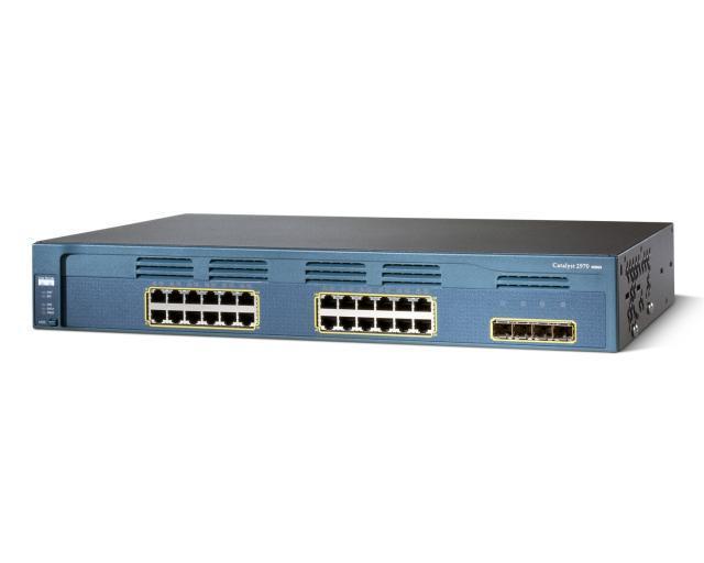 WS-C2970G-24TS-E | Cisco Catalyst 2970 24-Port 10/100/1000T + 4 SFP Enhanced Image