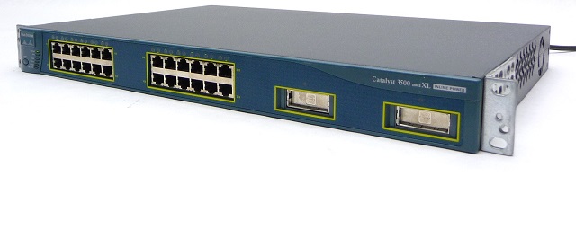 WS-C3524-PWR-XL-EN | Cisco Catalyst 3500 24-Ports 10/100 In-Line Power Switch with 2 GBIC Slots, Enterprise Edition