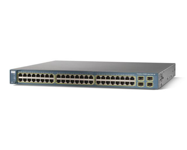 WS-C3560G-48TS-S | Cisco Catalyst 3560G 48-Ports Ethernet 10/100/1000 4-Ports SFP-based Gigabit Ethernet Ports Switch