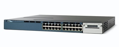 WS-C3560X-24P-L | Cisco Catalyst 3560X-24P-L Switch Managed 24 X 10/100/1000 (POE) Rack-mountable PoE LAN Base 2 SLOT