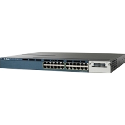 WS-C3560X-24T-E | Cisco Catalyst Switch L3 Managed 24 X 10/100/1000 Rack-mountable Data IP Services