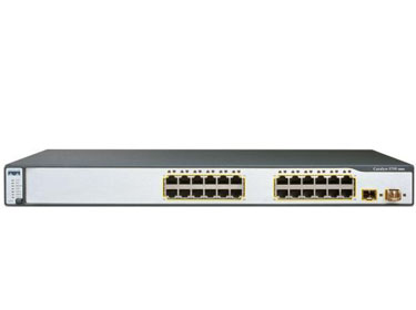 WS-C3750-24TS-S | Cisco Catalyst 3750 Switch 24-Ports 10/100 + 2 SFP Standard Multilayer Image