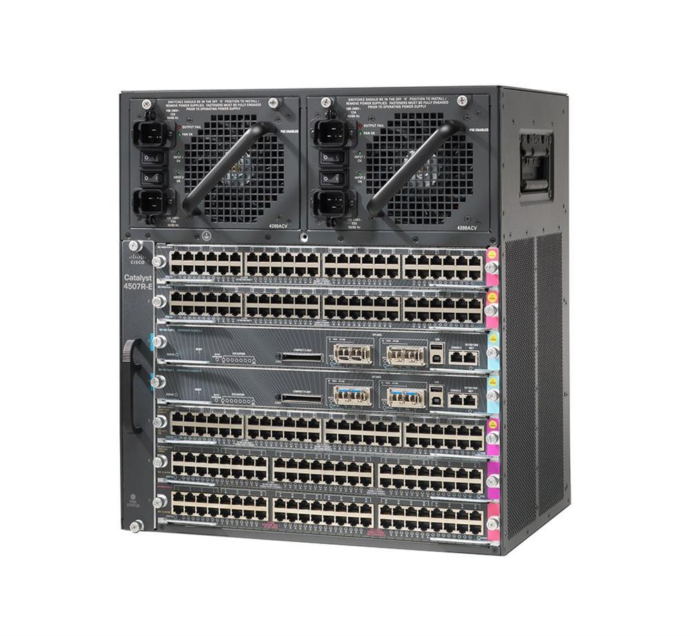 WS-C4507R+E | Cisco Catalyst 4500 11U Rack-Mountable Chassis Switch