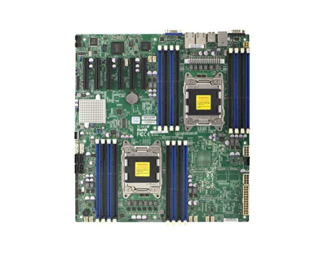 X9DRD-EF-B | Supermicro Dual LGA2011/ Intel C602J/ DDR3/ SATA3/ V/2GbE/ EATX Server Motherboard