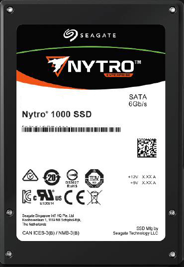 XA1920LE10063 | Seagate Nytro 1351 Light Endurance 1.92TB SATA 6Gb/s 3D TLC 2.5-inch 7MM Solid State Drive