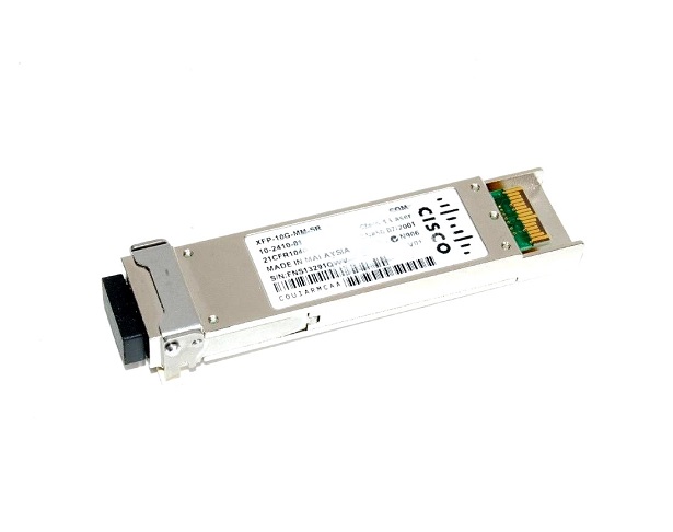 XFP-10G-MM-SR= | Cisco 10Gb/s 10GBase-SR Multi-mode Fiber 300m 850nm Duplex LC Connector XFP Transceiver Module