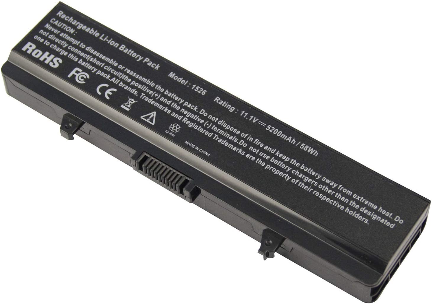 YD165 | Dell 6 Cell 56WHr Lithium-Ion Battery for Dell Latitude D520 Laptop YD165 | Dell 6 Cell 56WHr Lithium-Ion Battery for Dell Latitude D520 Laptop