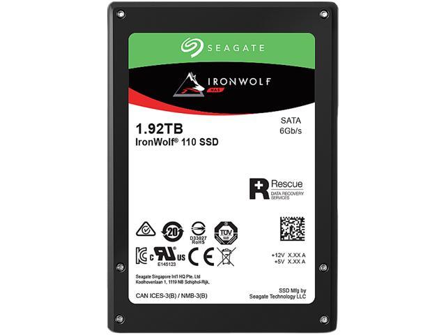 ZA1920NM10011 | Seagate IRONWOLF 110 1.92TB SATA 6Gb/s 3D TLC 2.5-inch 7MM Solid State Drive