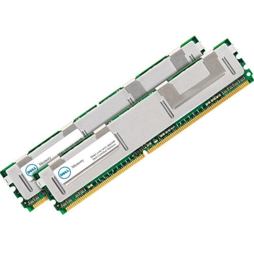 A2257233 | Dell 8GB (2X4GB) 667MHz PC2-5300 240-Pin 2RX4 ECC DDR2 SDRAM Fully Buffered DIMM Memory Kit - NEW