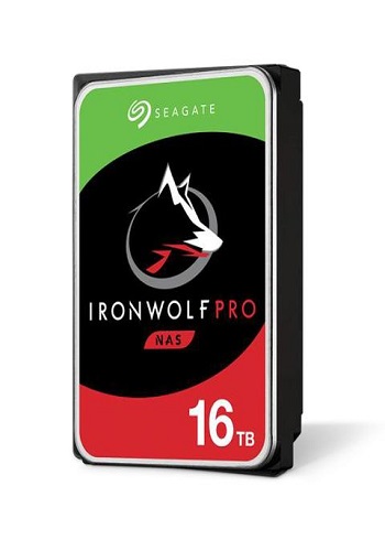 2RW103-500 | SEAGATE Ironwolf Pro 16tb 7200rpm Sata-6gbps 256mb Buffer 3.5 Hard Disk Drive