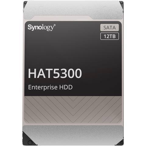 HAT5300-12T | SYNOLOGY 12TB Hat5300-12t Sata 6gbps 3.5 7200 Rpm, 512e, Buffer 256mb, Internal Enterprise Hard Disk Drive