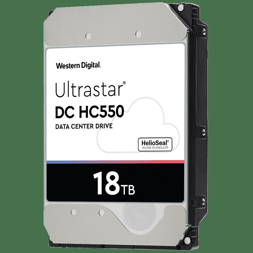 0F38459 | WESTERN DIGITAL Ultrastar Dc Hc550 18tb 7200rpm Sata-6gbps 512mb Buffer 512e Se 3.5 Helium Platform Enterprise Hard Drive