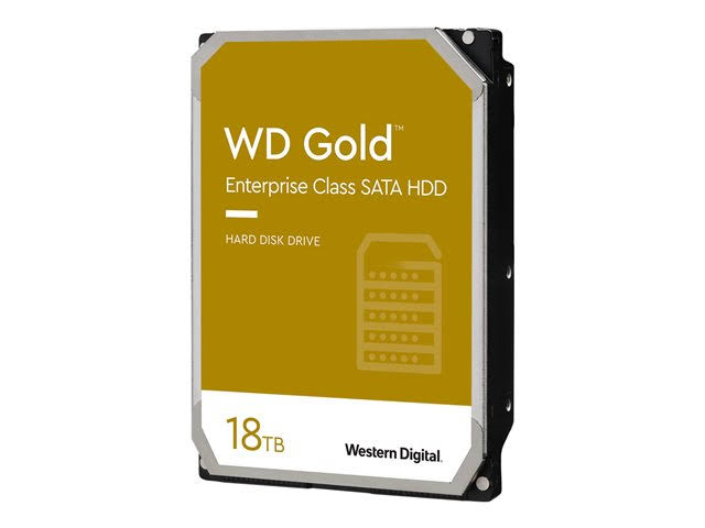 WD181KRYZ | WESTERN DIGITAL Wd181kryz Wd Gold 18tb 7200rpm Sata-6gbps 512mb Buffer 3.5 Internal Enterprise Class Hard Disk Drive