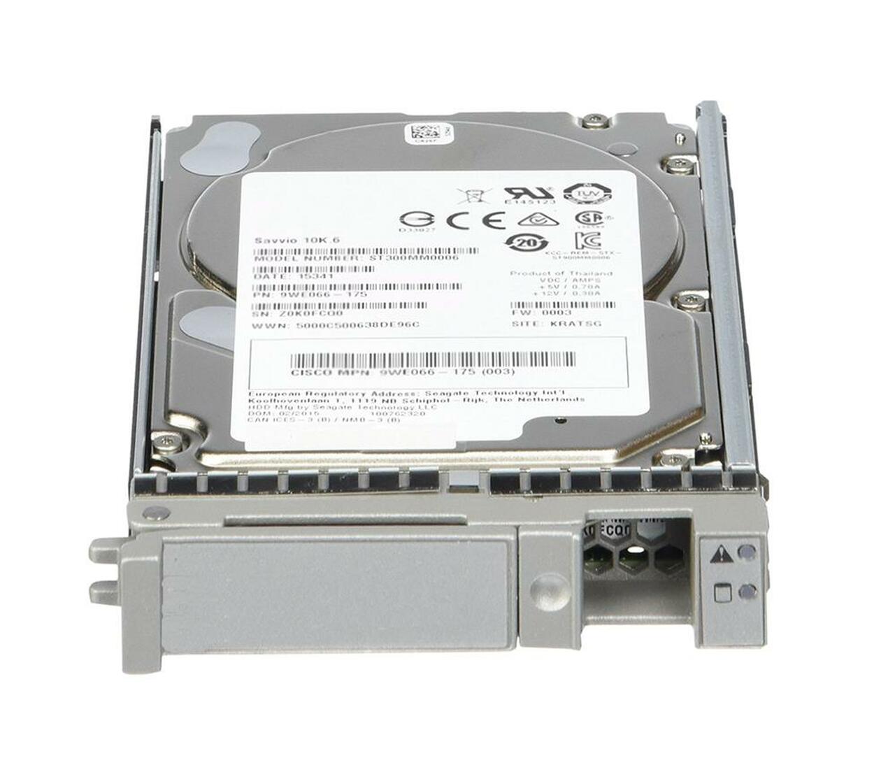 UCS-HD300G10K12N | CISCO 300gb 10000rpm Sas 12gbps Sff Hot Swap Hard Drive