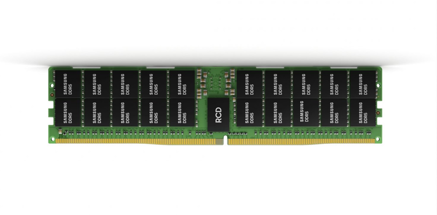 M321R8GA0BB0-CQKDG | SAMSUNG 64gb (1x64gb) Ddr5 4800mhz Pc5-38400 Dual Rank Ecc Registered 1.1v Cl40 Ddr5 Sdram 288-pin Rdimm Memory Module For Server