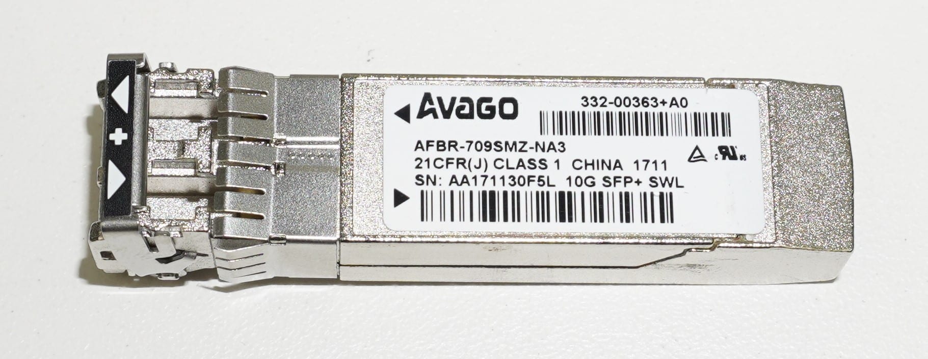 AFBR-709SMZ-NA3 | AVAGO 10gb Sfp+ Swl Optical Transceiver Module