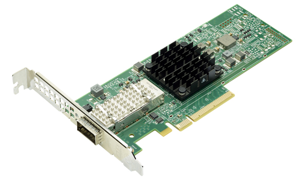 BCM957414A4140C | BROADCOM Single-port 50 Gb/s Qsfp28 Ethernet Pci Express Gen3 X8 Network Interface Card