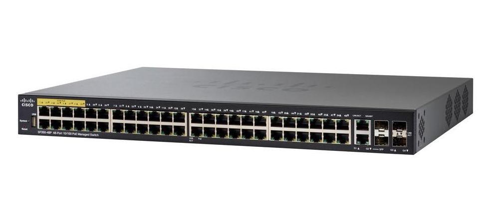 SF350-48-K9 | CISCO Small Business Sf350-48 Managed L3 Switch - 48 Ethernet Ports & 2 Ethernet Ports & 2 Combo Gigabit Sfp Ports