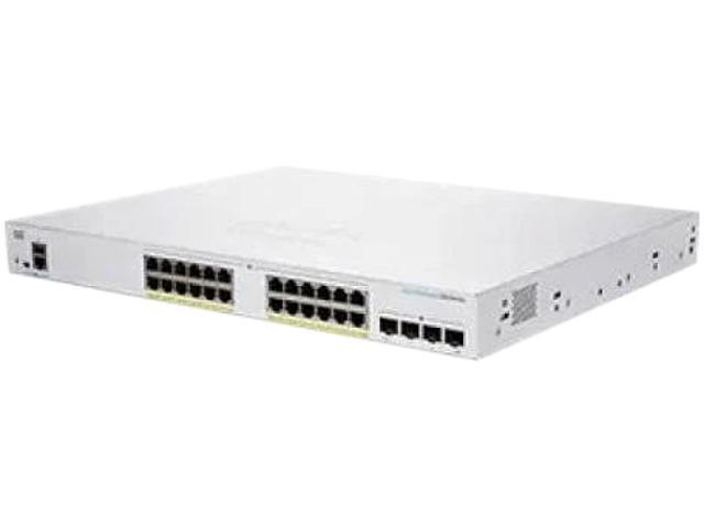 CBS250-24T-4G | CISCO 250 Series 250-24t-4g - Switch - L3 - Smart - 24 X 10/100/1000 + 4 X Gigabit Sfp - Rack-mountable