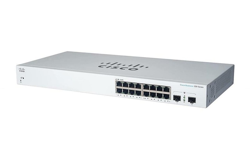 CBS220-16P-2G | CISCO Business 220 Series Cbs220-16p-2g - Switch - 18 Ports - Smart - Rack-mountable