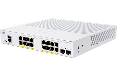 CBS350-16P-2G | CISCO 350 Series 350-16p-2g - Switch - L3 - Managed - 16 X 10/100/1000 (poe+) + 2 X Gigabit Sfp