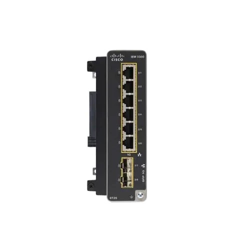 IEM-3300-6T2S | CISCO - Catalyst Ie3300 Rugged 6 Port Ge Copper + 2 Port Sfp Module