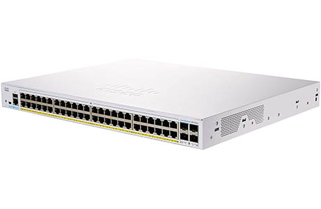 CBS350-48T-4G | CISCO 350 Series 350-48t-4g - Switch - L3 - Managed - 48 X 10/100/1000 + 4 X Sfp - Rack-mountable