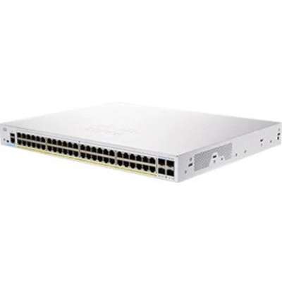 CBS250-48PP-4G | CISCO 250 Series 250-48pp-4g - Switch - L3 - Smart - 48 X 10/100/1000 (poe+) + 4 X Gigabit Sfp - Rack-mountable - Poe+ (195 W)