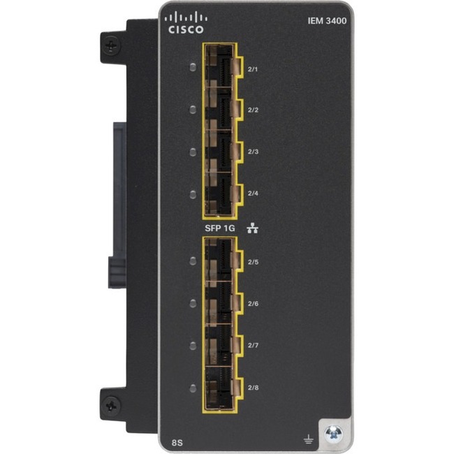 IEM-3400-8S | CISCO Catalyst Ie3400 Rugged Industrial Ethernet Switch Advanced Module