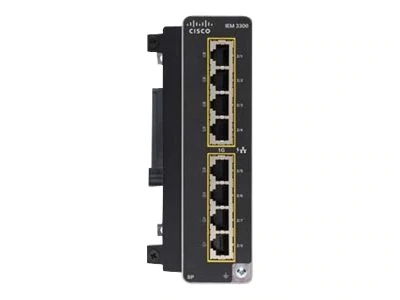 IEM-3300-8P | CISCO - Iem-3300-8p Catalyst Ie3300 Rugged Series Expansion Modules 8 Port Ge Poe+ Exp Module