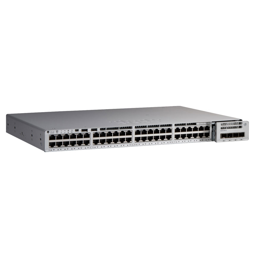 C9200-48P-A | CISCO Catalyst 9200 Managed L3 Switch - 48 Poe+ Ethernet Ports