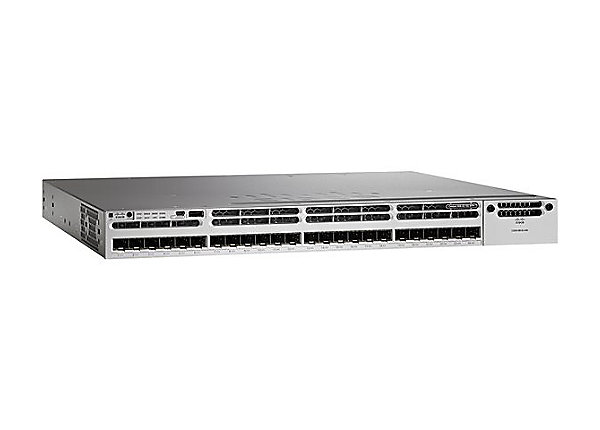 WS-C3850-24XS-S | CISCO Catalyst 3850-24xs-s - Switch - 24 Ports - 10g Sfp+ Managed - Desktop, Rack-mountable 715wac Ip Base