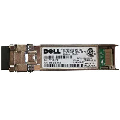 SFP28-25G-SR-85C | DELL 25gb/s 850nm Short Wavelength Sfp+ Transceiver