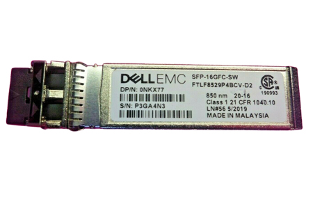 NKX77 | DELL 16 Gb Sfp+ Fc Short-wavelength Transceiver